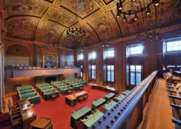 | turboliquidatie | turboliquidatie foto van de plenaire zaal van de eerste kamer.